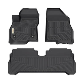 Chevrolet Bolt EUV 2022-2023 Black Floor Mats TPE