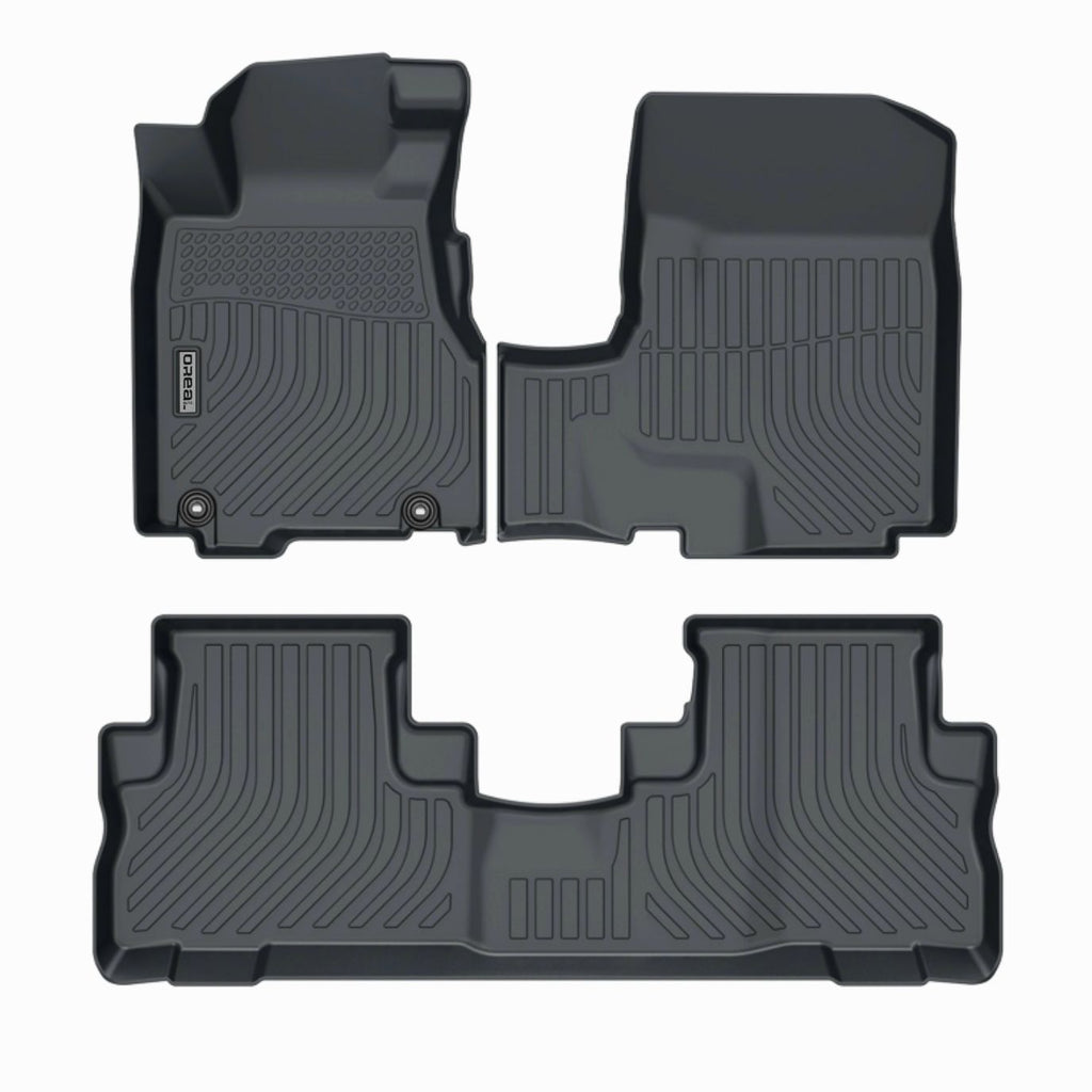 Honda CR-V 2007-2011 Black Floor Mats TPE