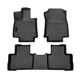 Toyota Venza 2021-2025 Black Floor Mats TPE