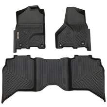 Load image into Gallery viewer, [PRE-ORDER] Dodge RAM 1500 Crewcab Classic 2019-2024 Black Floor Mats TPE