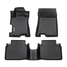 Honda Accord 2008-2012 (Sedan Only) Black Floor Mats TPE