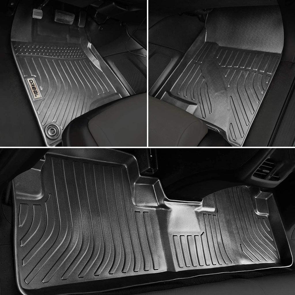 Honda CR-V 2023-2025 Black Floor Mats TPE
