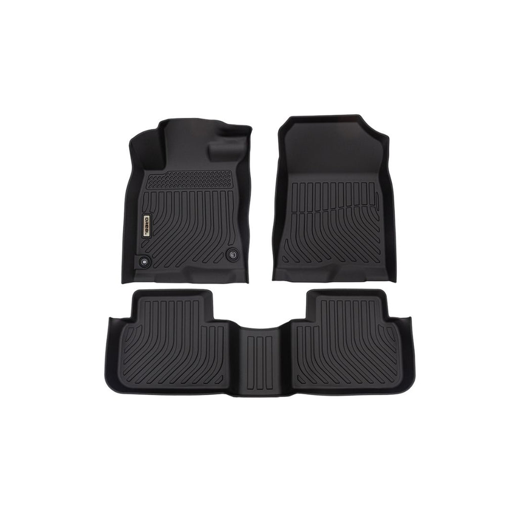 Honda Civic Sedan (Not for coupe) 2022-2025 Black Floor Mats TPE