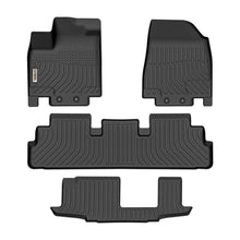 Load image into Gallery viewer, Infiniti QX60 2022-2025 (2nd Row Bench) Black Floor Mats TPE