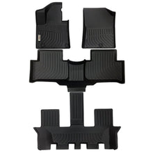 Load image into Gallery viewer, Kia Sorento Gaosline 6/7 seats 2021-2025 Black Floor Mats TPE