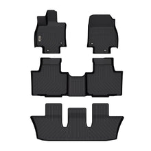 Load image into Gallery viewer, Lexus TX 2024-2025 (2nd Row Bench) Black Floor Mats TPE