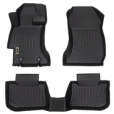 Subaru Crosstrek / XV 2013-2017 Black Floor Mats TPE