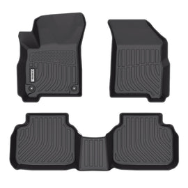 Dodge Journey 2011-2020 (Not fit 2011 singler floor hook) Black Floor Mats TPE
