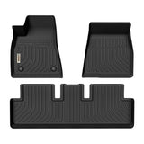 CLEARANCE | Tesla Model 3 2017-2023 Black Floor Mats TPE