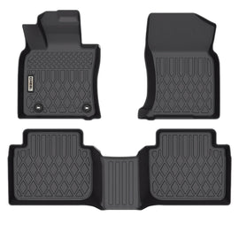 Toyota Camry AWD 2020-2024 Black Floor Mats TPE