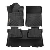 Toyota Tundra CrewMax 2014-2021 Black Floor Mats TPE
