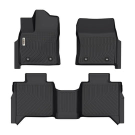 Toyota Tundra CrewMax 2022-2025 Black Floor Mats TPE