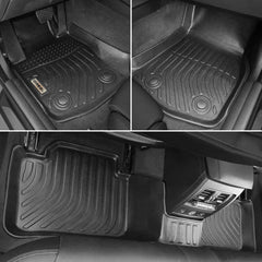 BMW 4 Series xDrive Gran Coupe AWD 2015-2021 Black Floor Mats TPE