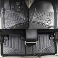 Ford Edge 2015-2022 Black Floor Mats TPE