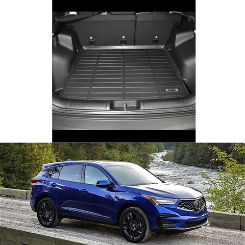 Acura RDX 2019-2021 Black TPE Trunk Mat