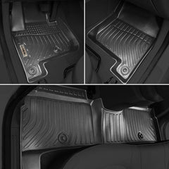Kia Soul EV 2015-2019 Black Floor Mats TPE
