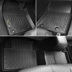 Mazda 3 2019-2024 Black Floor Mats TPE