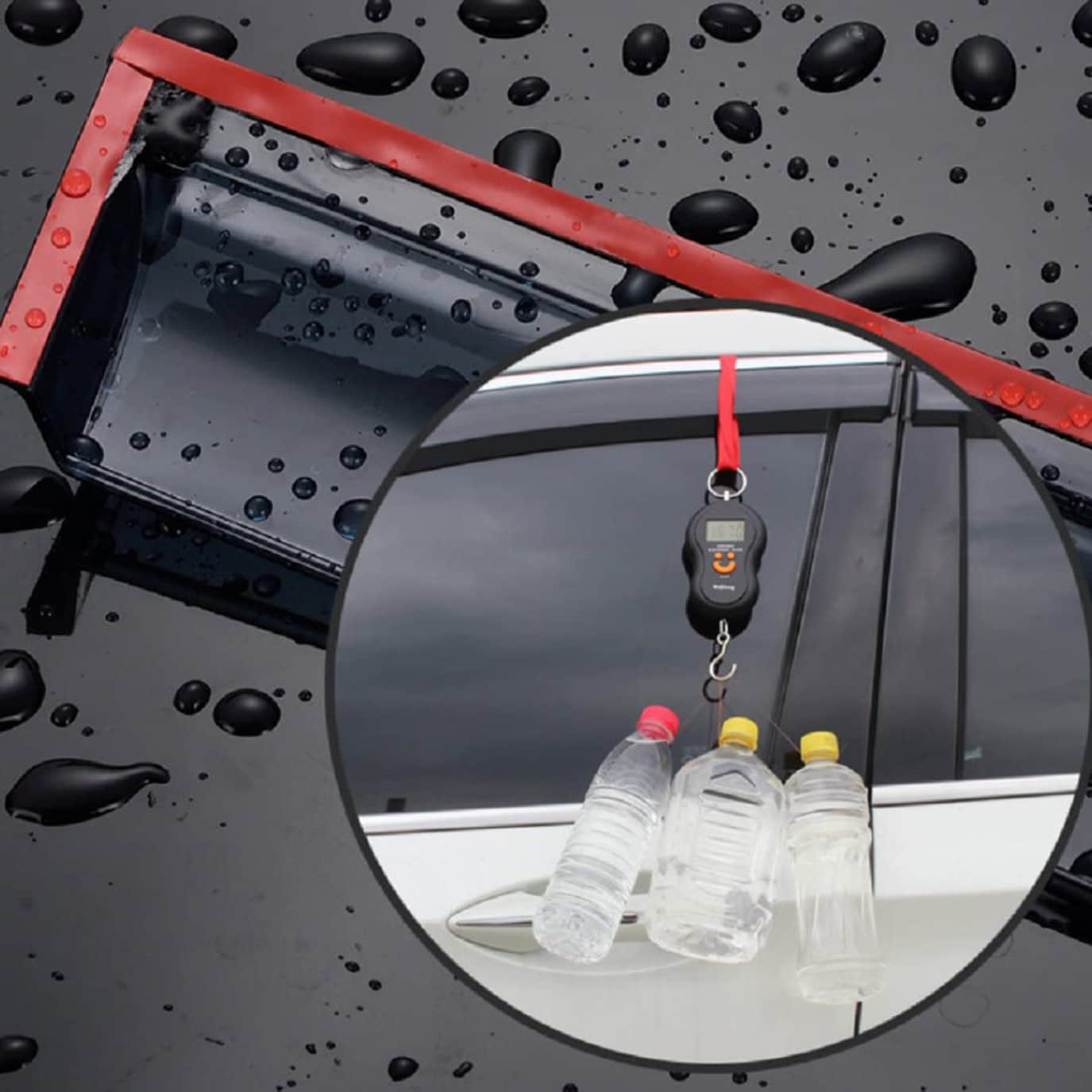Kia Sorento 2012-2019 Sun Rain Visors Smoke Gray