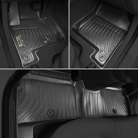 Pre-Kia Soul EV 2020-2022 Black Floor Mats TPE