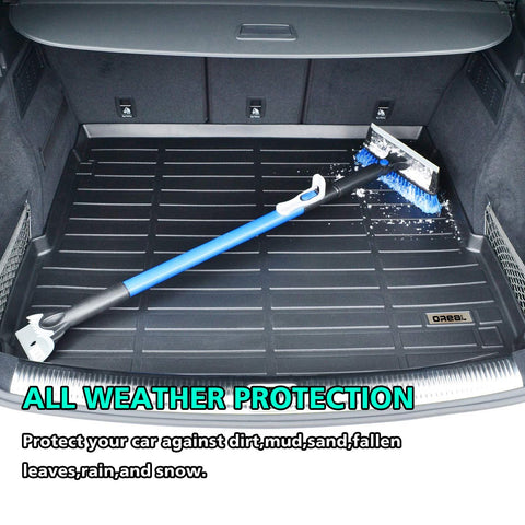 PRE-Honda HRV AWD 2016-2021 Black TPE Trunk Mat