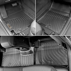 Kia Soul 2020 2021 2022 Black Floor Mats TPE