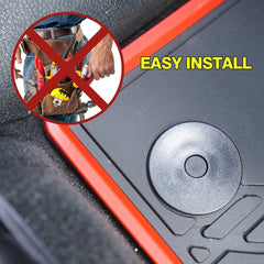 Toyota RAV4 2014-2018 Black Rubber Floor Mats