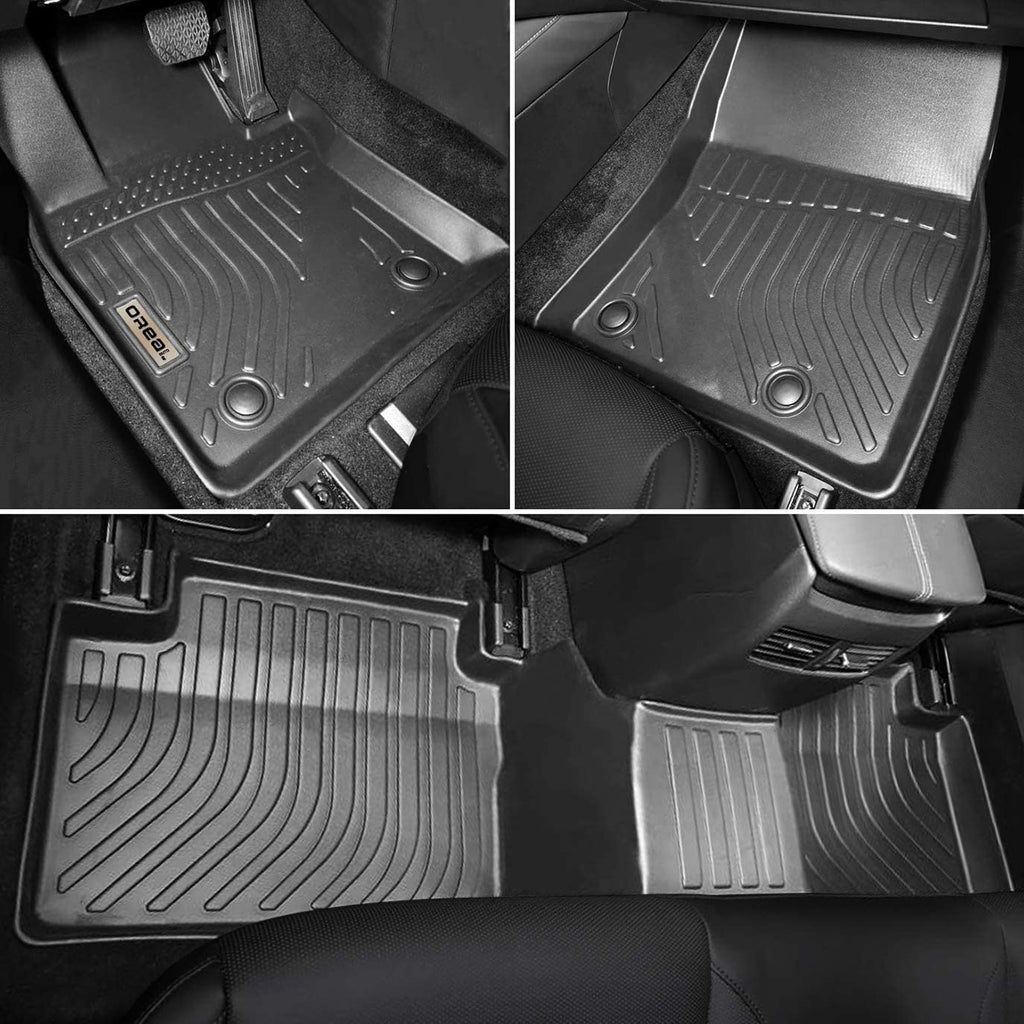 Mazda CX-30 2020-2025 Black Floor Mats TPE