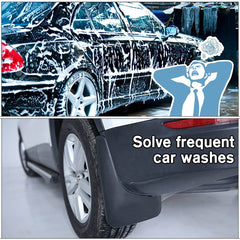 Chevrolet Chevy Cruze 2017-2019(Don't fit Chevrolet Hatchback)Black Mud Flaps