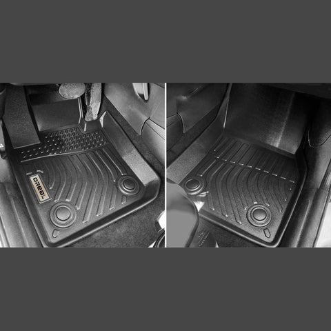 Mini Cooper Hardtop 2 Door 2014-2021 Black Floor Mats TPE