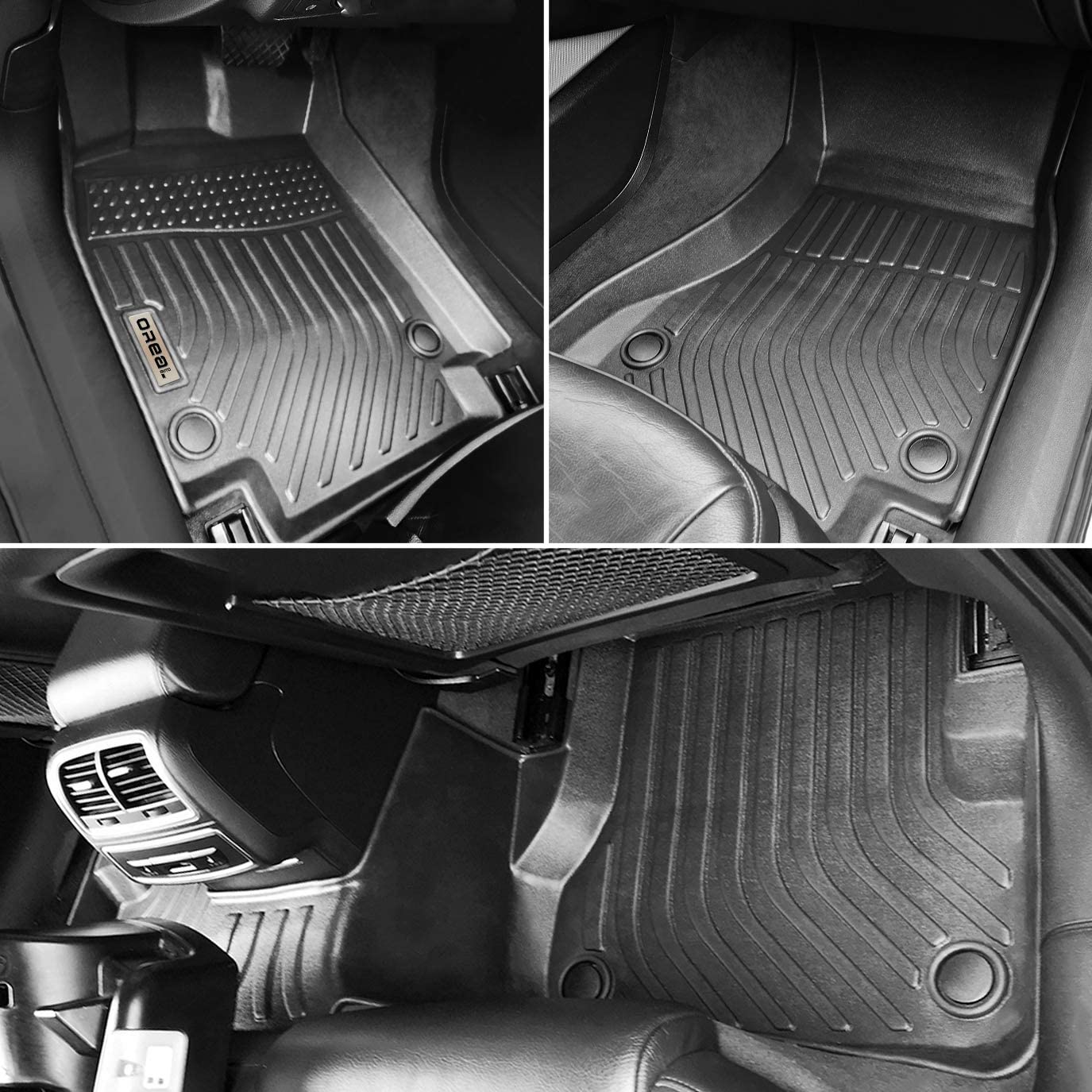 Audi A7 2012-2018 / S7 2013-2018 / RS7 2014-2018 Black Floor Mats TPE
