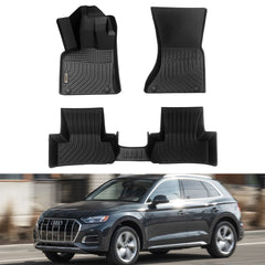 Audi Q5 2009-2017/ SQ5 2013-2017 Black Floor Mats TPE