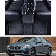 BMW 2 Series F45 Active Tourer 2016-2020 Black Floor Mats TPE