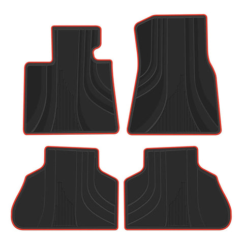 BMW X5 2019 2020 Black Rubber Floor Mats