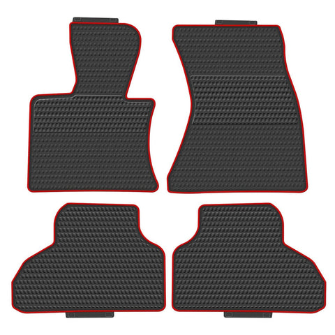 BMW X5 F15,X6 F16 2014-2018 Black Rubber Floor Mats