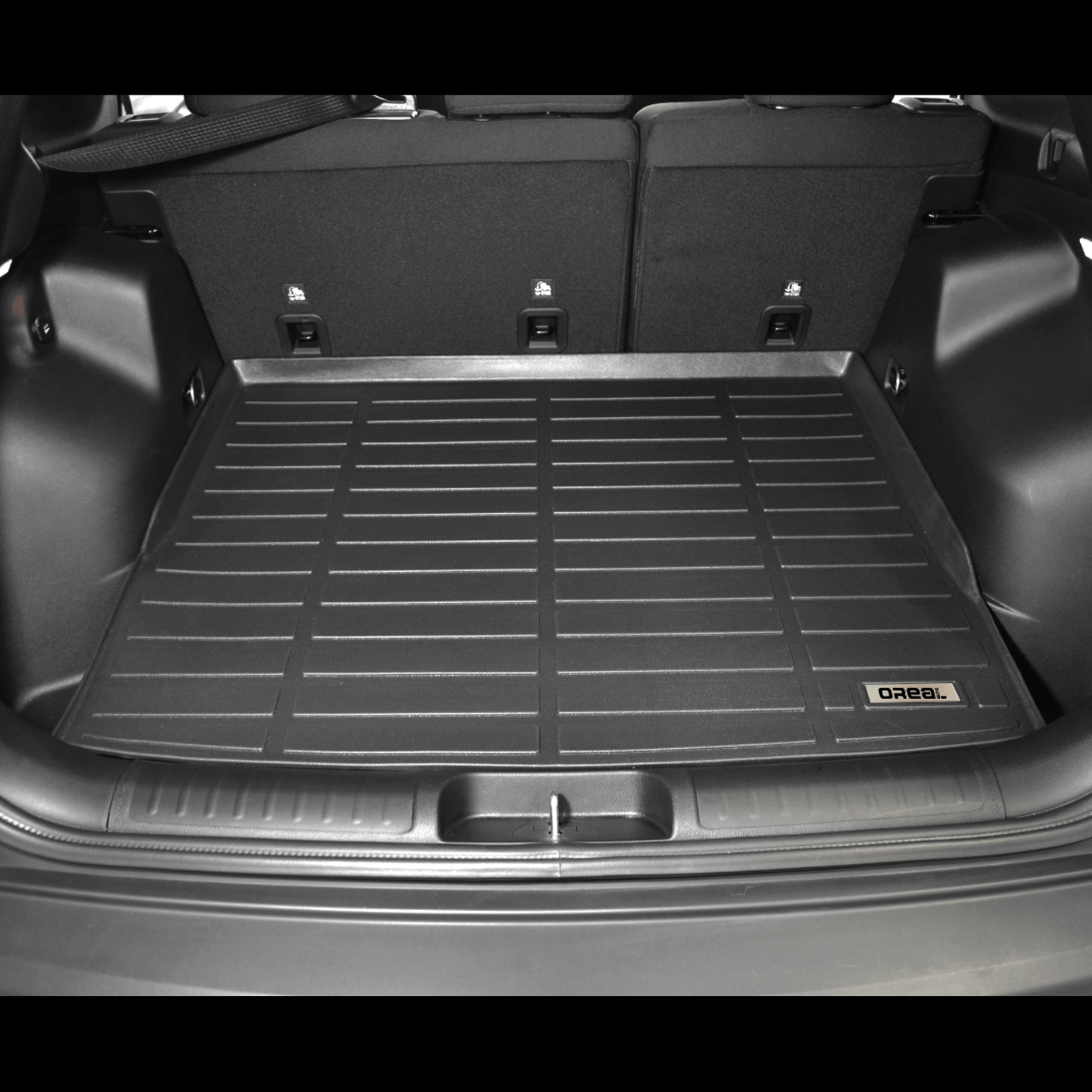 Hyundai Tucson 2016-2021 Black TPE Trunk Mat