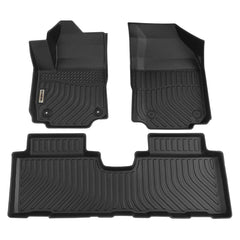 Chevrolet Chevy Equinox 2018-2022 Black Floor Mats TPE