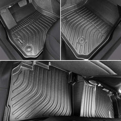 Chevrolet Chevy Malibu 2016-2022 (Not for 2016 Mlibu limited) Black Floor Mats TPE