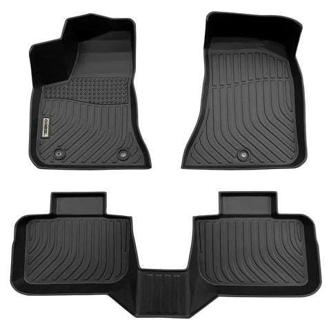 Chrysler 300C RWD 2011-2023 Black Floor Mats TPE