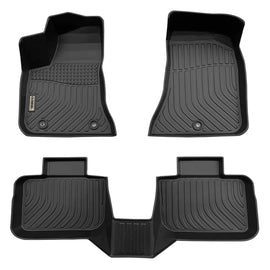 Dodge Charger RWD 2011-2023 Black Floor Mats TPE