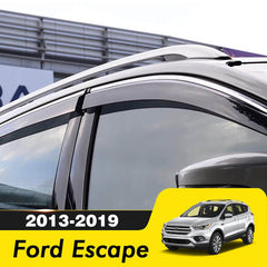 Ford Escape 2013-2019 Sun Rain Visors Smoke Gray