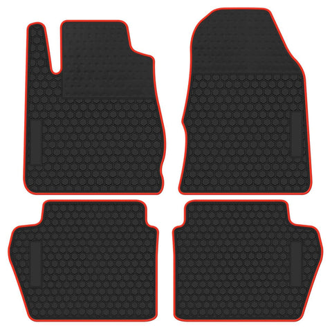 Ford Fiesta ST 2014-2016 Black Rubber Floor Mats