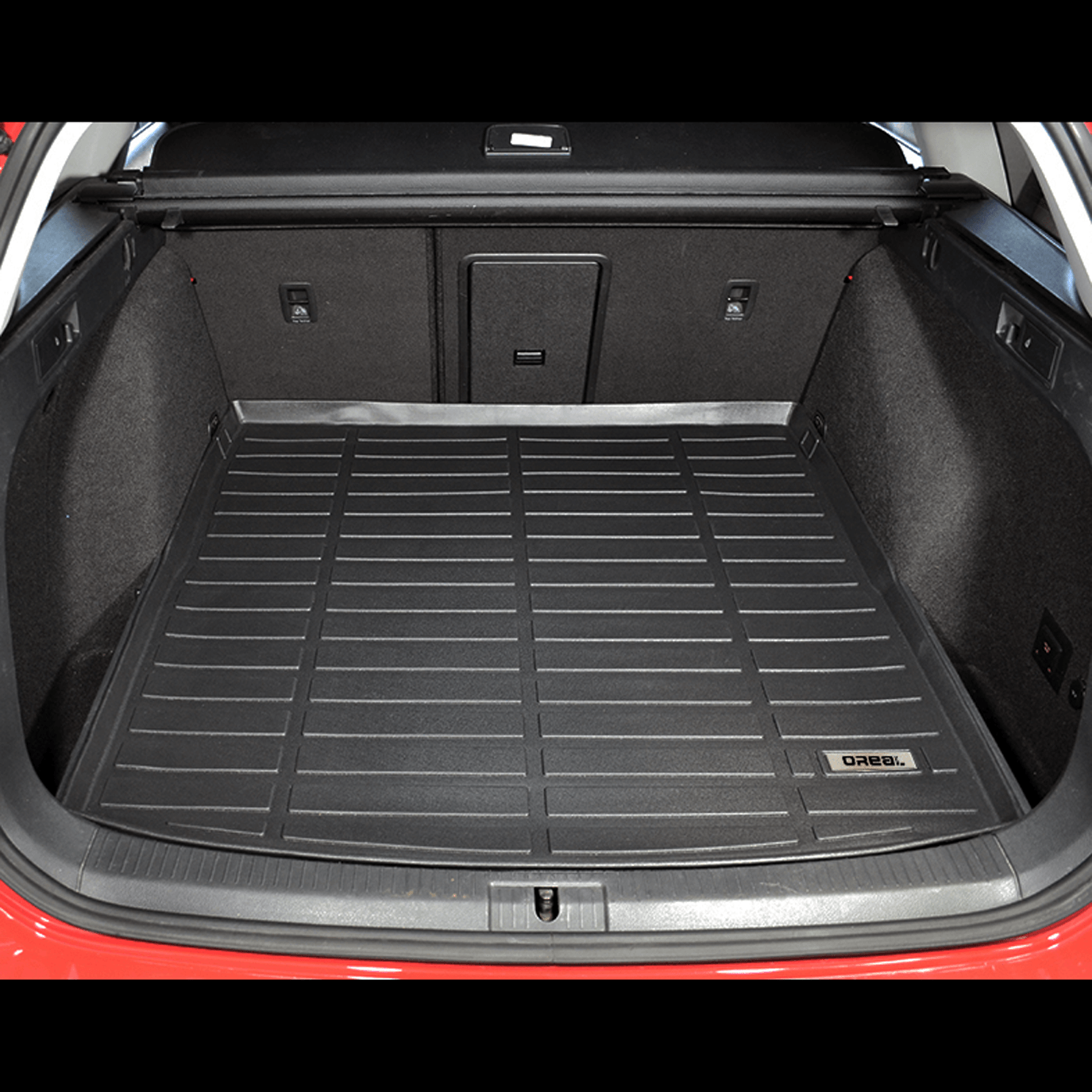 Volkswagen Golf Alltrack 2017-2019 Black TPE Trunk Mat