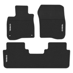 Honda CR-V 5th 2017-2021 Black Rubber Floor Mats