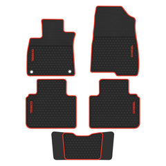 Honda Accord 10th 2018 2019 Black Rubber Floor Mats