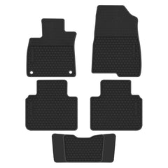 Honda Accord 10th 2018 2019 Black Rubber Floor Mats
