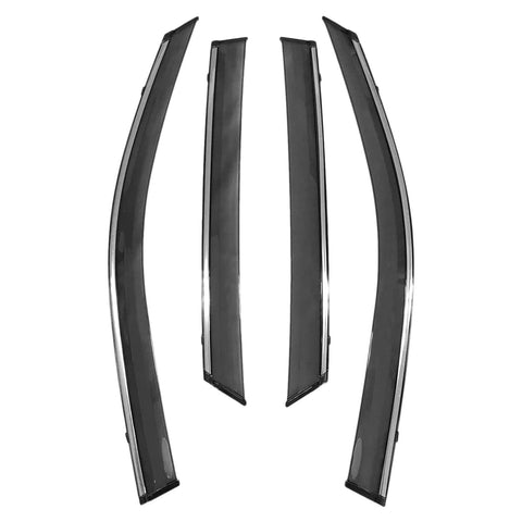Honda Accord 10th gen 2018-2020 Sun Rain Visors Smoke Gray