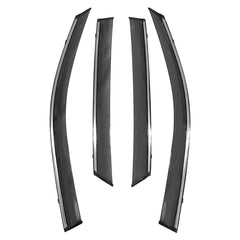 Honda Accord 10th gen 2018-2020 Sun Rain Visors Smoke Gray