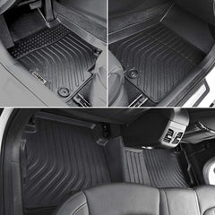 Hyundai Sonata 9th 2015-2019 Black Floor Mats TPE