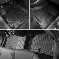 Hyundai Tucson 2016-2018 Black Floor Mats TPE