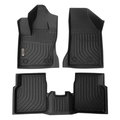 Jeep Compass 2018-2021 Black Floor Mats TPE